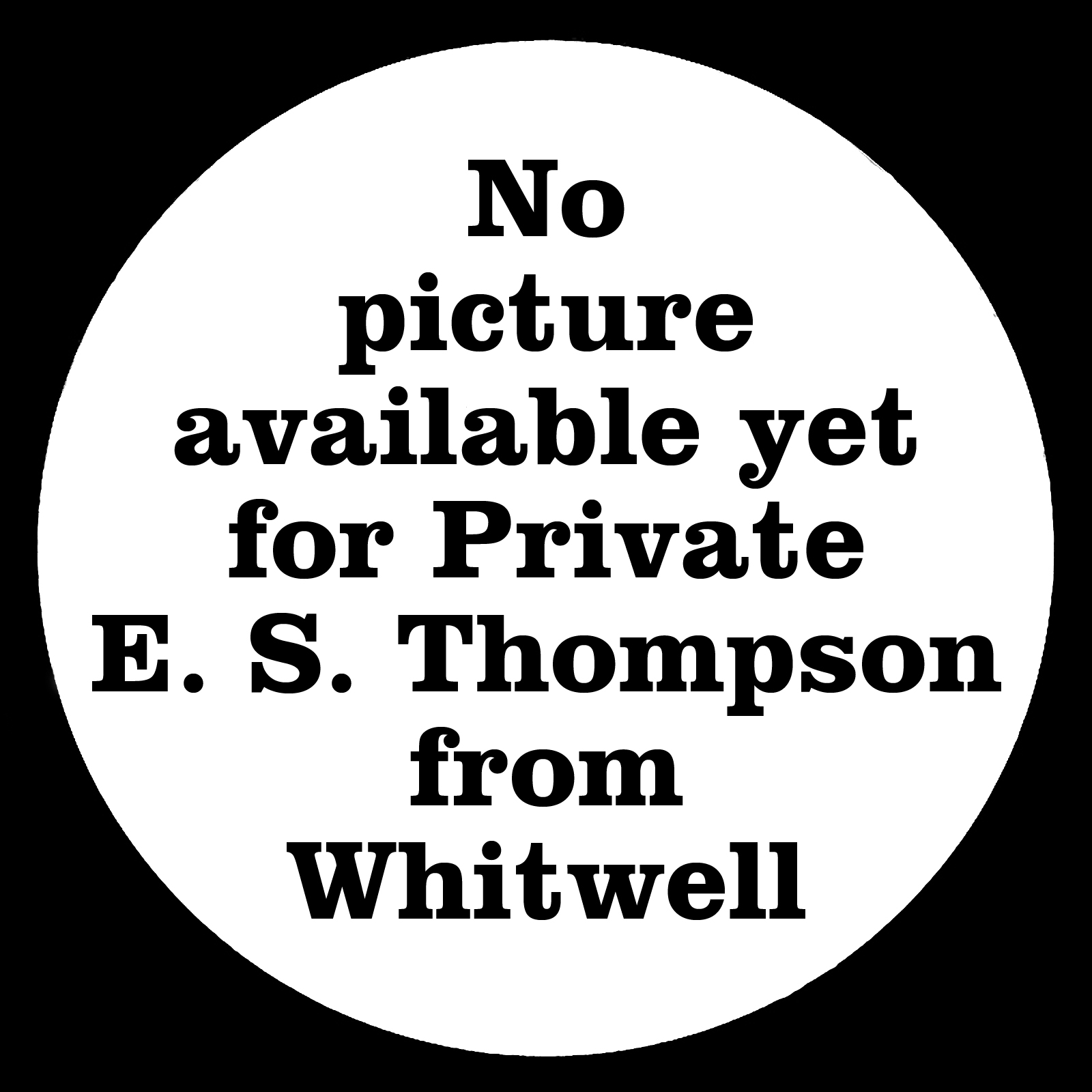 THOMPSON Ernest Shilcock